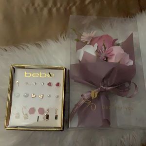 Bebe- set of earrings NEW in box  bundled with❤️gift